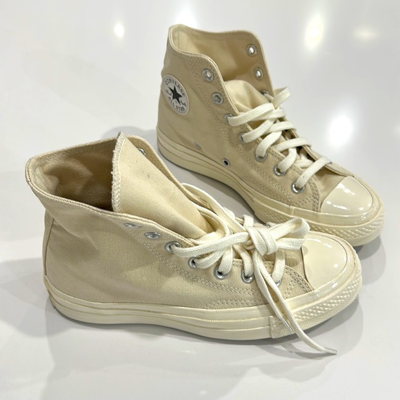 Custom cream converse - Picture 2 of 4